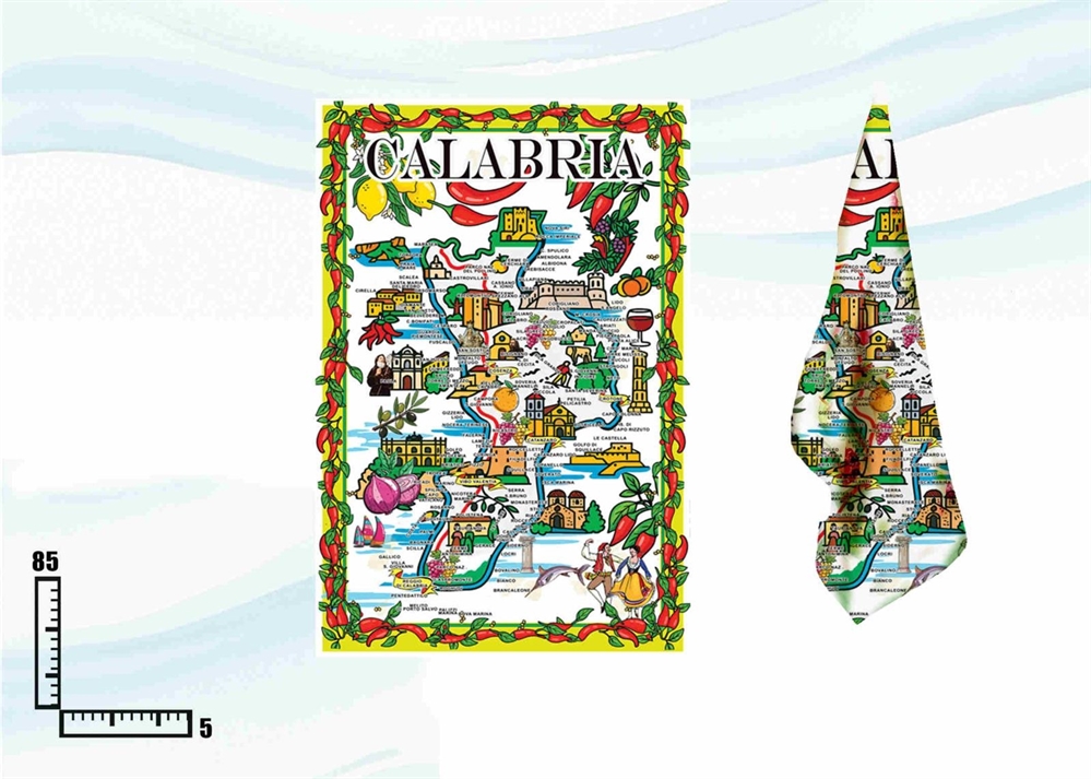 STROFINACCIO COTONE CM55X85 CALABRIA CARTINA
