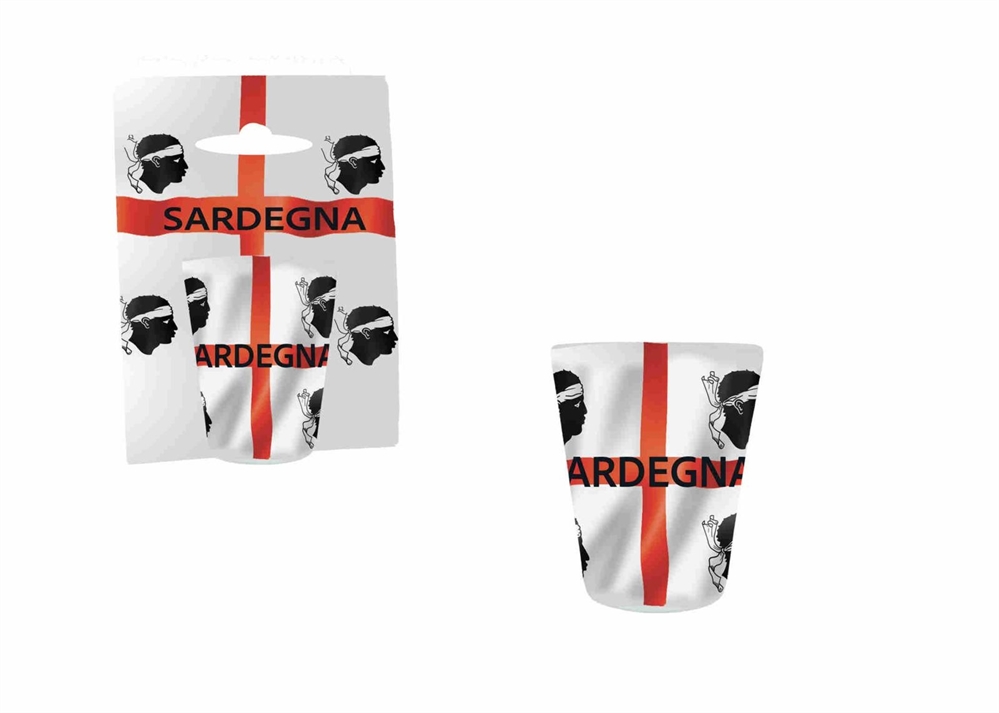 BICCHIERINO VETRO SATINATO PERSONALIZZABILE