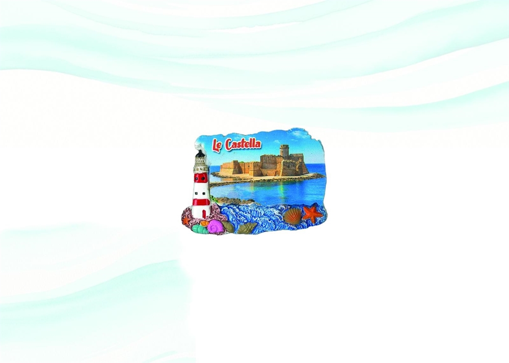 MAGNETE RESINA FARO PERSONALIZZABILE