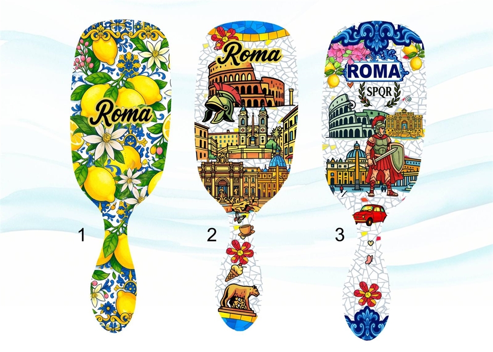 SPAZZOLA CAPELLI ROMA S/3
