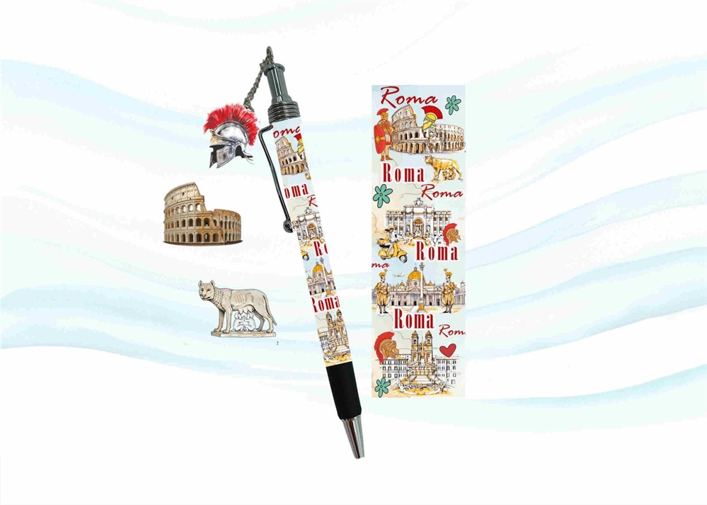 PENNA C/PENDENTE ROMA S/3