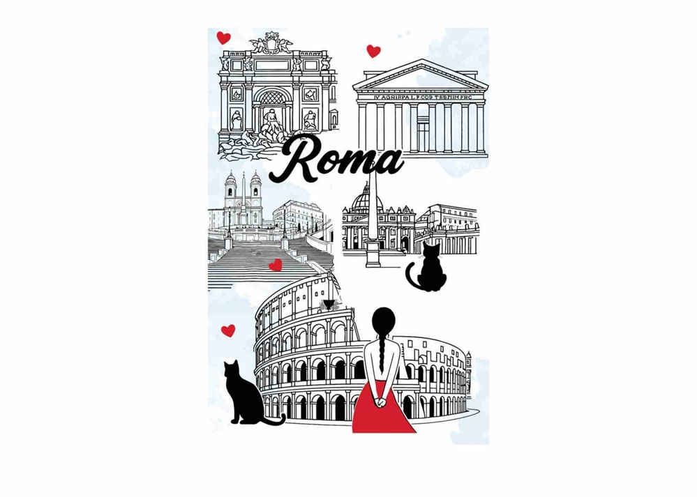 STROFINACCIO BIANCO NIDO D'APE CM45X67 CAV. ROMA