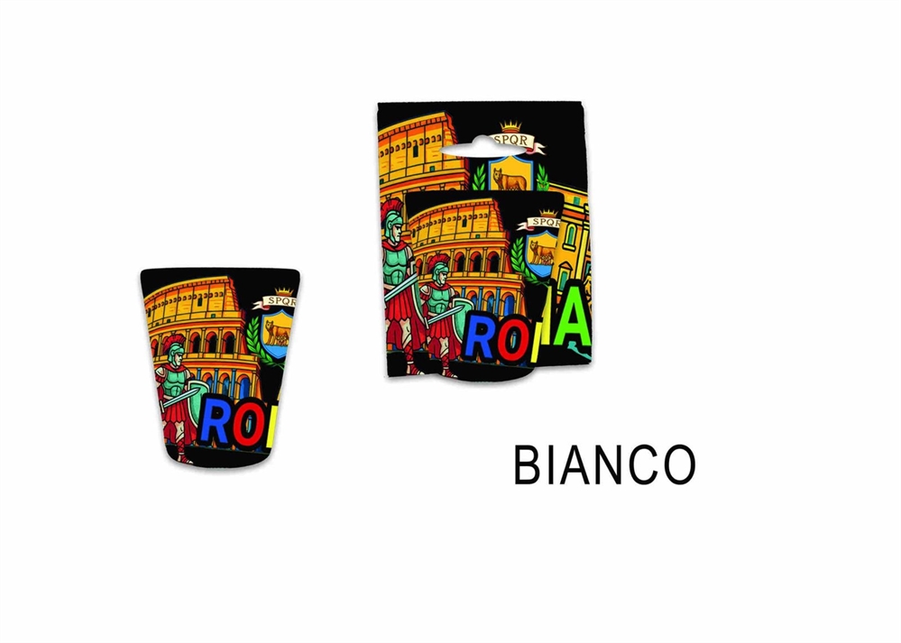 BICCHIERINO VETRO SATINATO ROMA