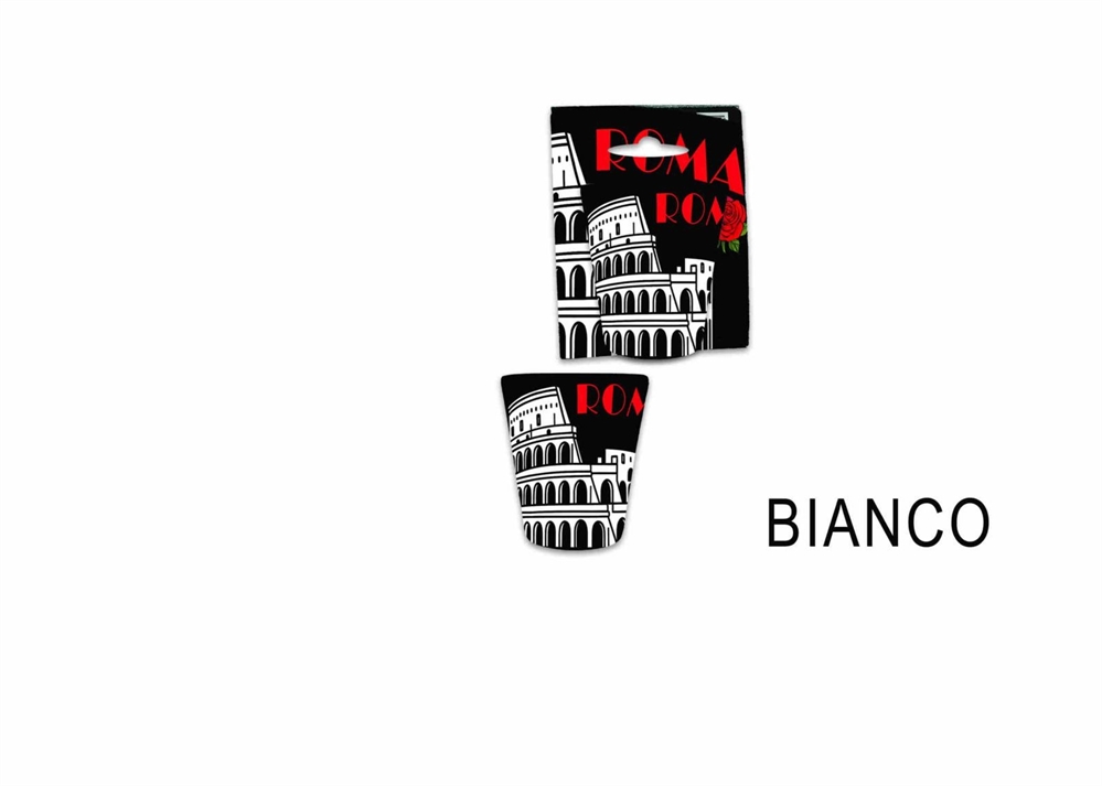 BICCHIERINO VETRO SATINATO ROMA