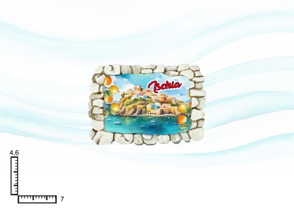 MAGNETE RESINA MURETTO ISCHIA