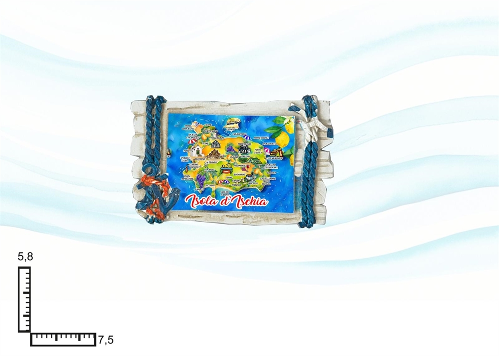 MAGNETE RESINA CORDE ISCHIA