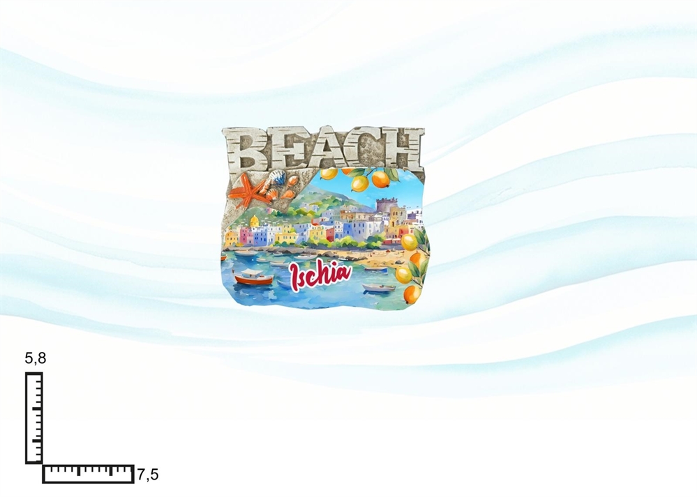 MAGNETE RESINA BEACH ISCHIA