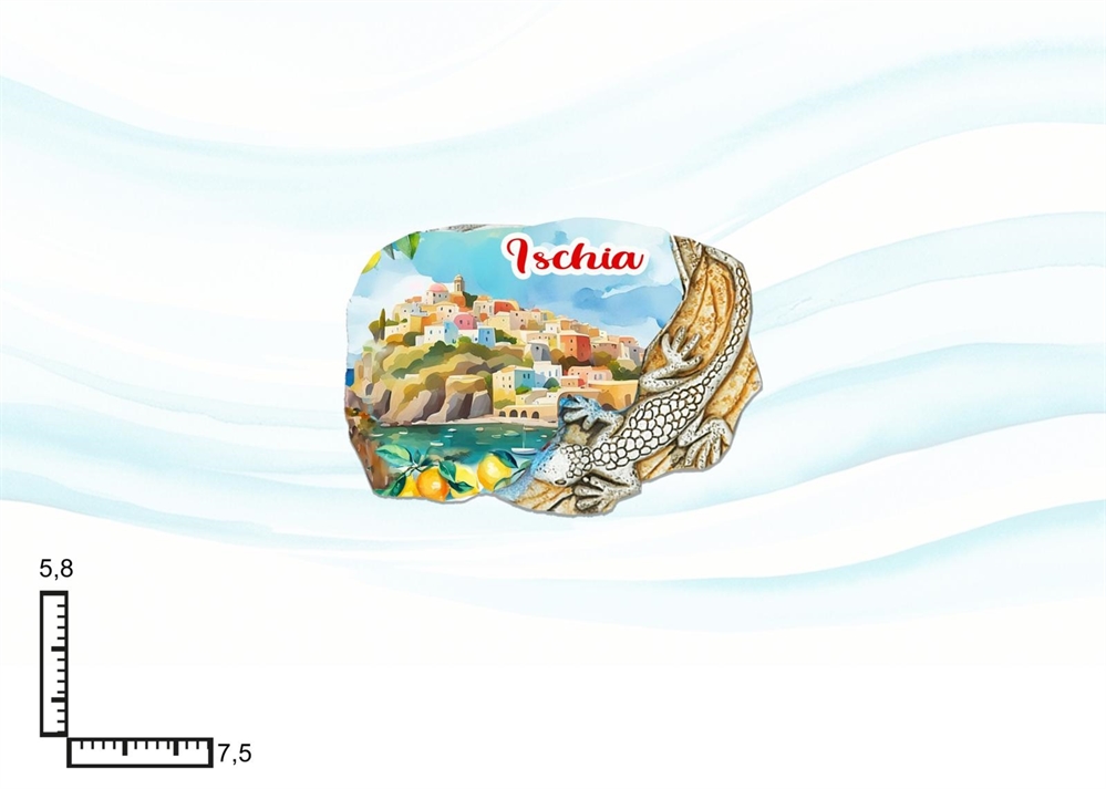MAGNETE RESINA GEKO ISCHIA