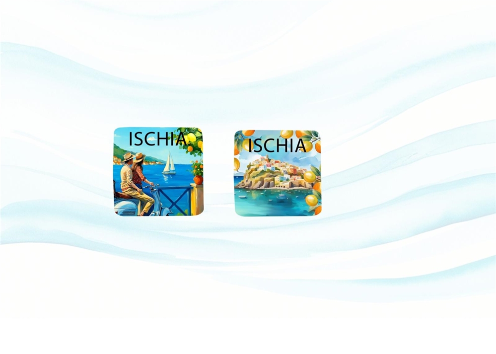 MAGNETE RESINA MINI QUADRATO CM3 SP.1 ISCHIA