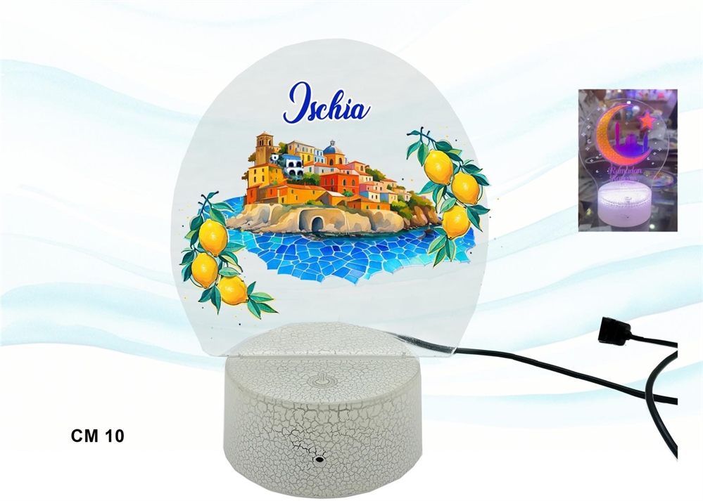 LAMPADA PLEX BASE BIANCA ISCHIA