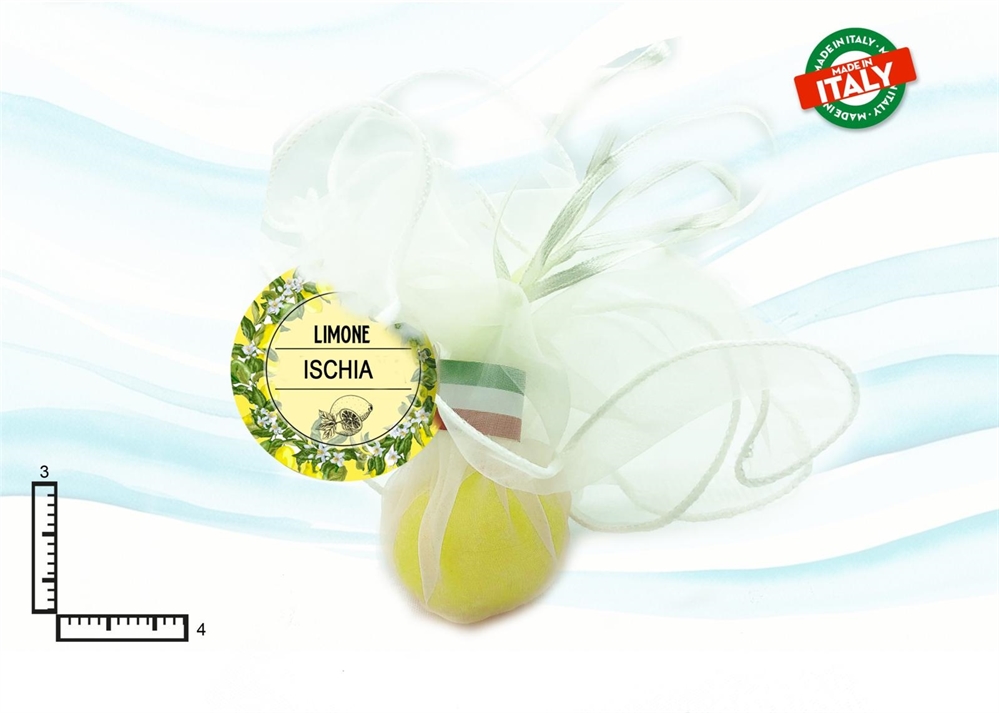 SACCHETTO 1PZ SAPONE LIMONE ISCHIA