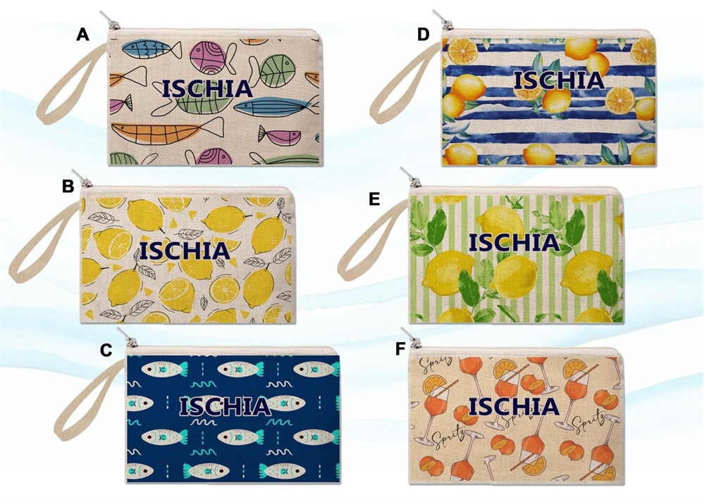 POCHETTE CANVAS ISCHIA