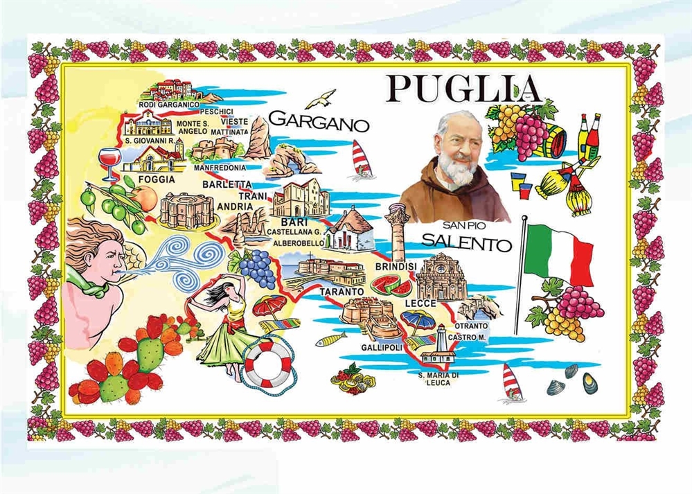 STROFINACCIO COTONE CM55X85 PUGLIA