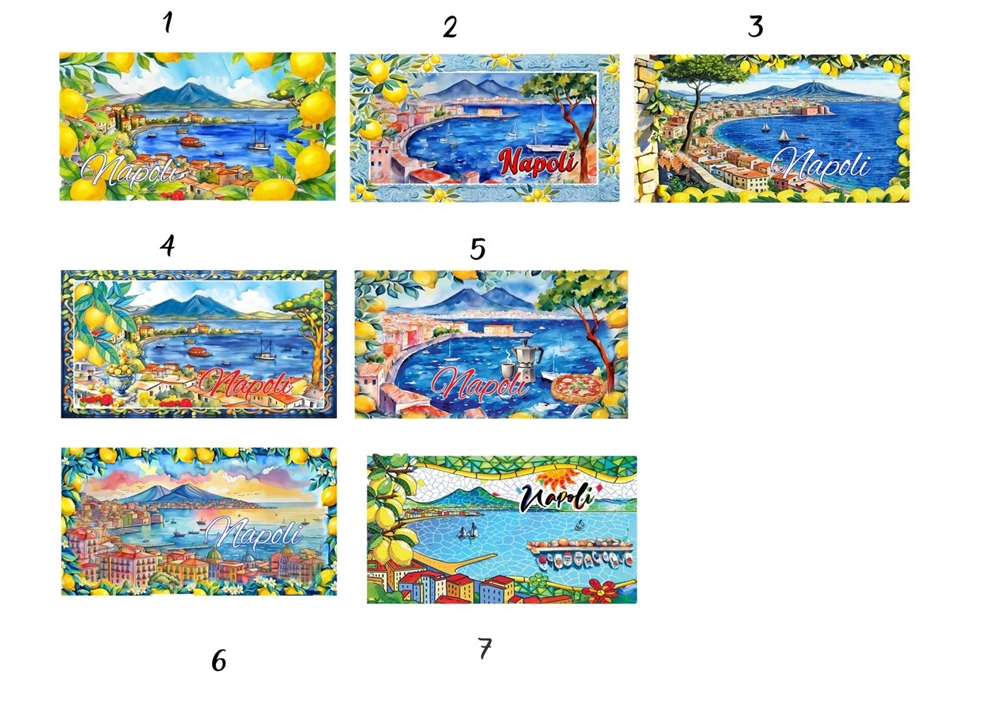 MAGNETE CERAMICA RIL.CM10X5.5 NAPOLI