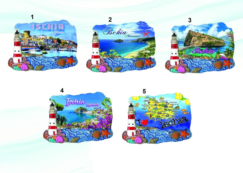 MAGNETE RESINA FARO ISCHIA