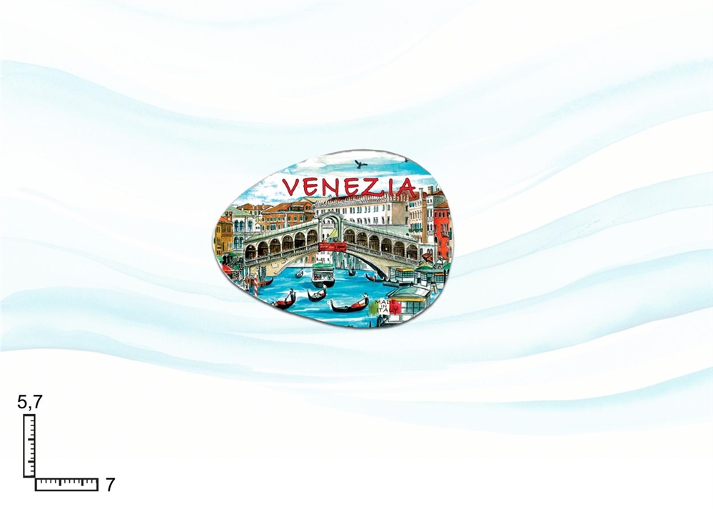MAGNETE RESINA PIETRA RIL.VENEZIA