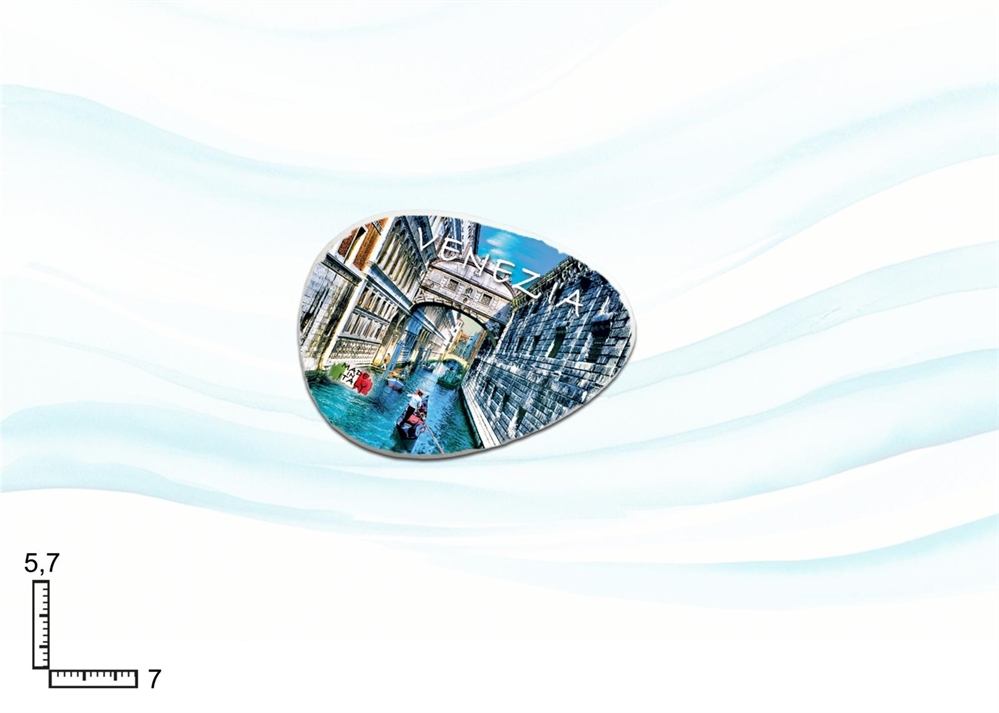 MAGNETE RESINA PIETRA RIL.VENEZIA