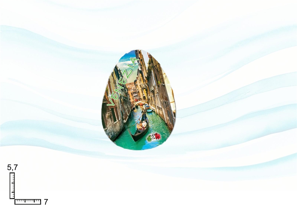 MAGNETE RESINA PIETRA RIL.VENEZIA