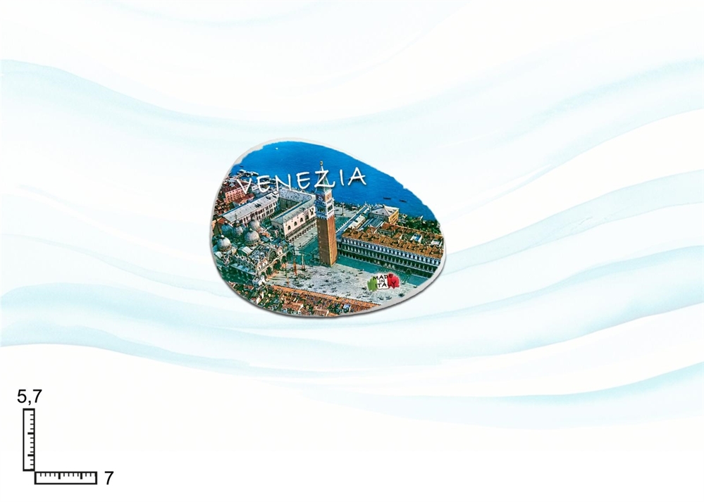 MAGNETE RESINA PIETRA RIL.VENEZIA