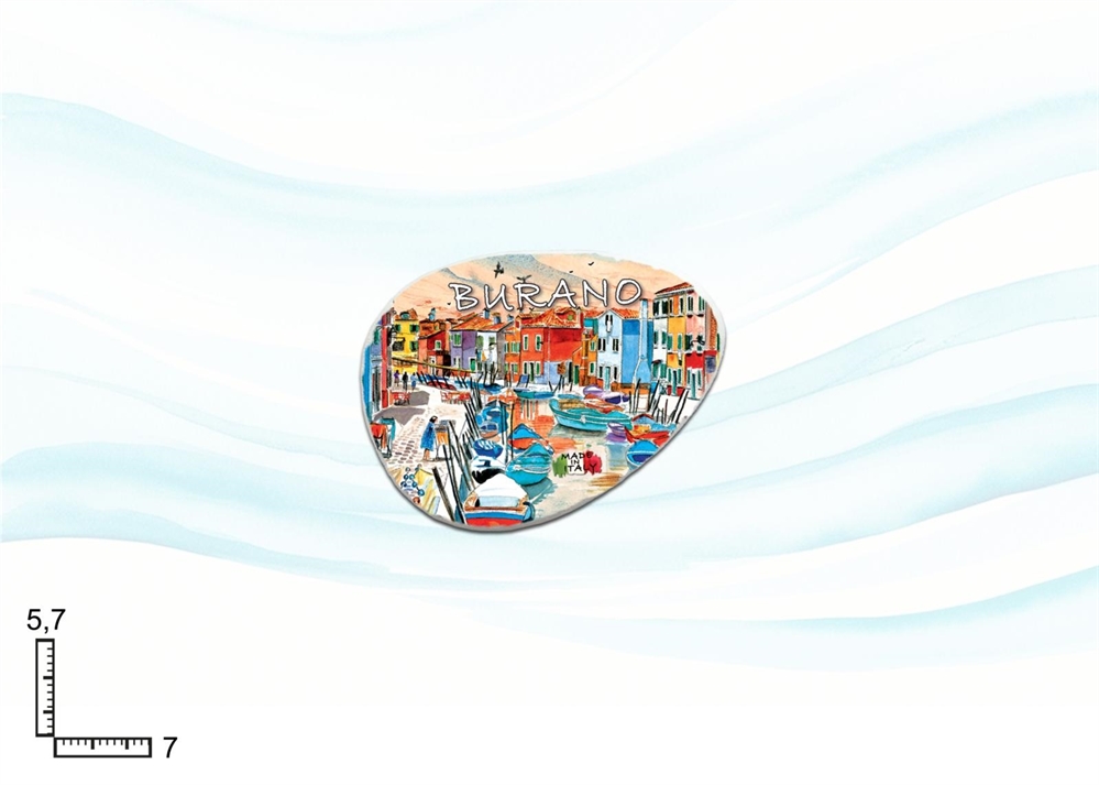 MAGNETE RESINA PIETRA RIL.BURANO