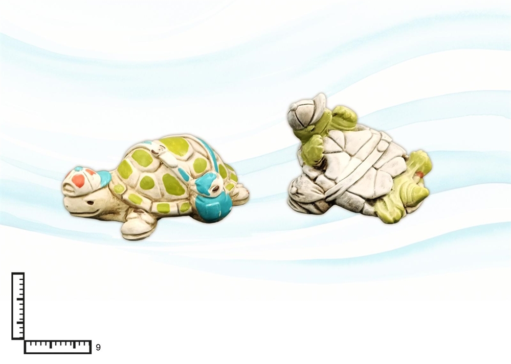 TARTARUGA IN RESINA DA APPOGGIO S/2 ISCHIA