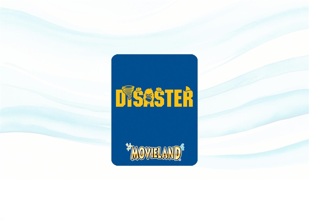 PORTACHIAVI METALLO/CUOIO DISASTER LOGO VERTICALE