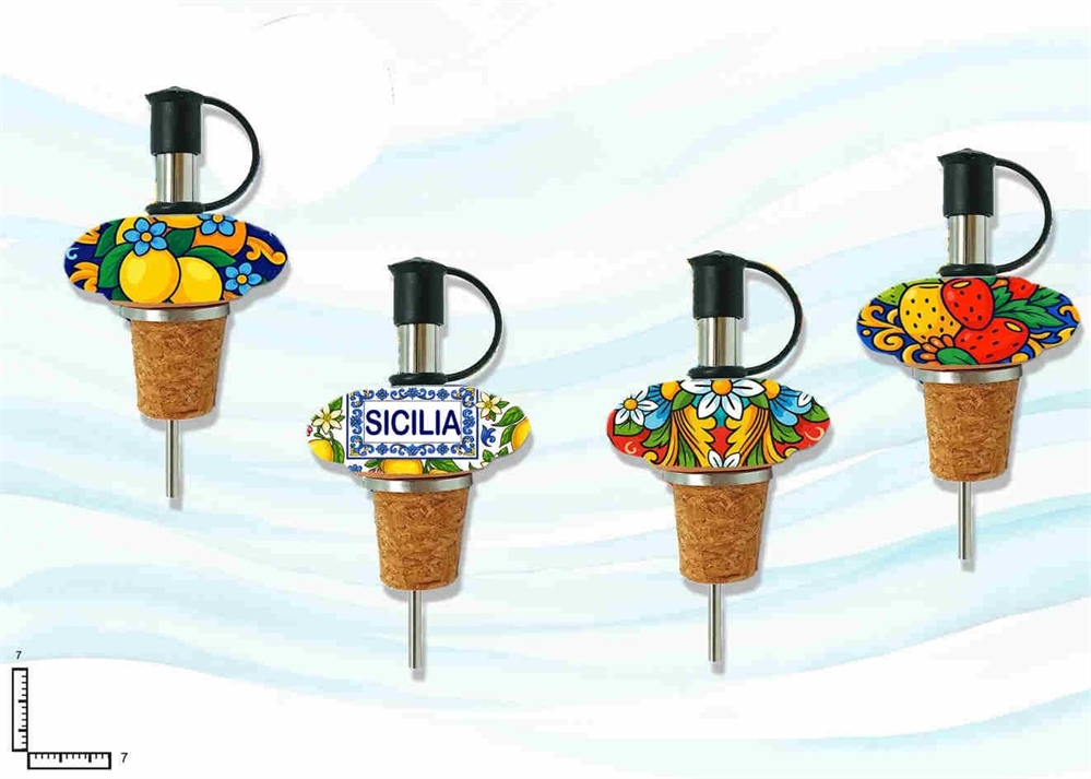 TAPPO DOSATORE CERAMICA RIL.PERSONALIZZABILE