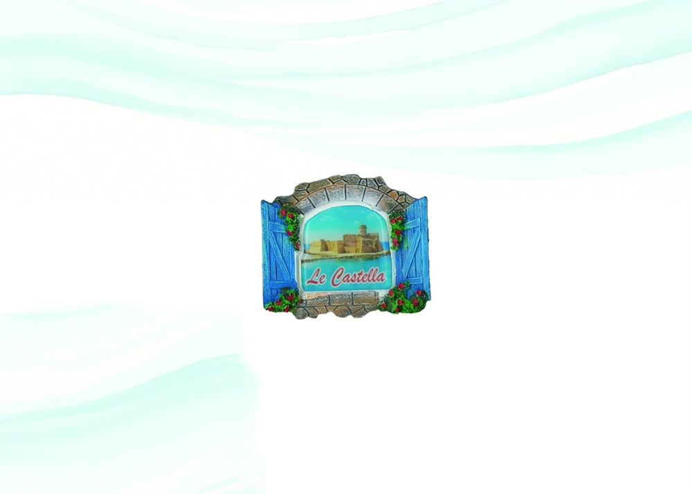 MAGNETE RESINA FINESTRA PERSONALIZZABILE