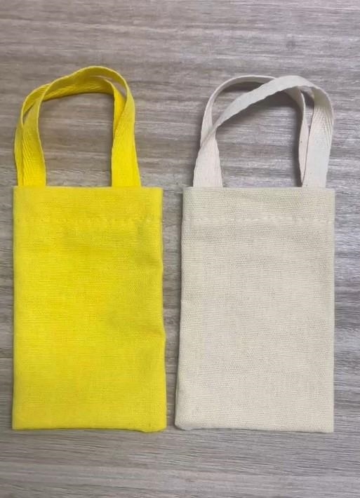 SHOPPER MINI C/VELCRO CM 7X11 S/2 PERSONALIZZABILE