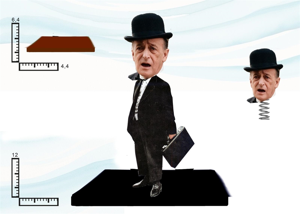 STATUA RESINA GONGOLO CM12 PERS. ATTORE T