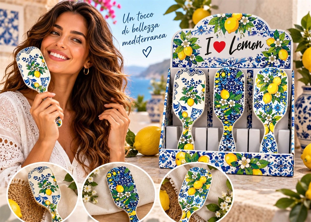 SPAZZOLA CAPELLI LIMONI