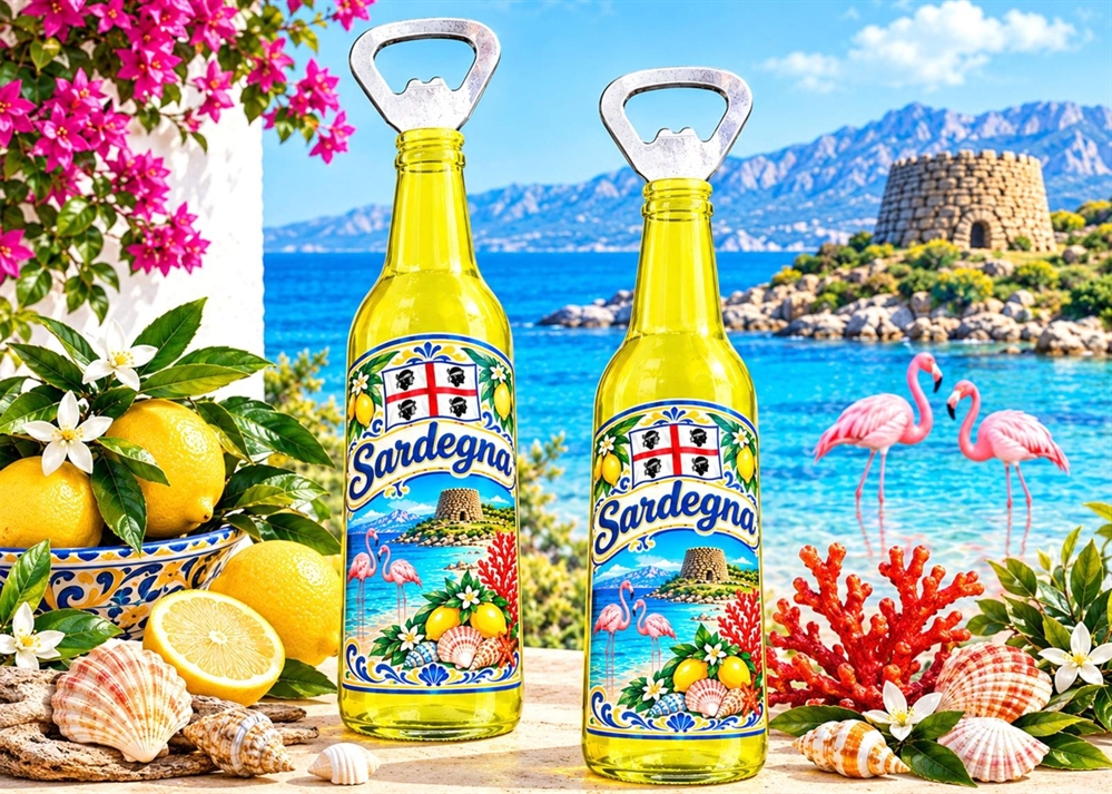 MAGNETE APRIBOTTIGLIA BOTTIGLIA S/3 LIM.SARDEGNA