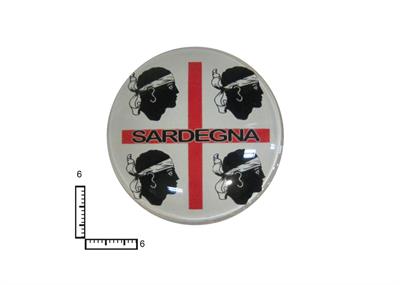MAGNETE VETRO TONDO CM5.8 PERSONALIZZABILE