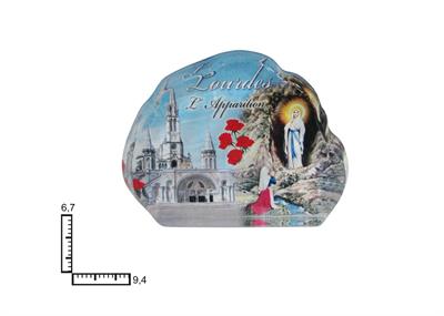 ROCCIA VETRO CM6.7X9.4 PERSONALIZZABILE