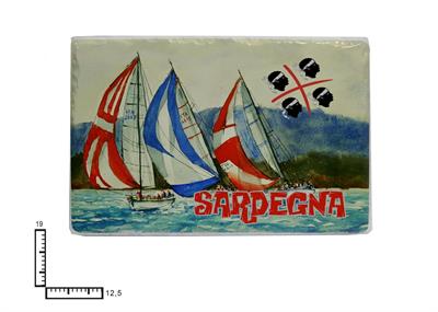QUADRETTO CERAMICA CM12.5X19 PERSONALIZZABILE '87/010'