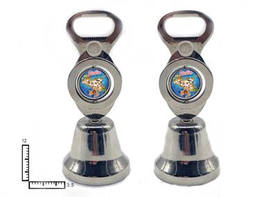 CAMPANELLA METALLO C/STICKER PERSONALIZZABILE '87/022'