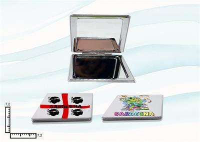 SPECCHIO BIANCO QUADRATO PERSONALIZZABILE