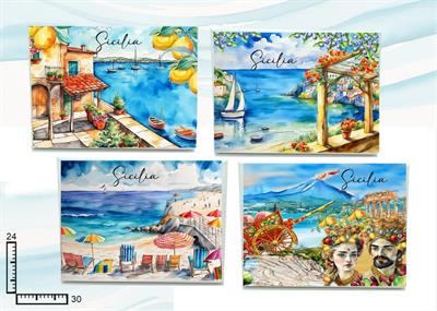 TELA CANVAS CM30X24 SICILIA