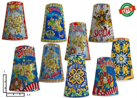 MAGNETE TEGOLA CERAMICA CM7 PERSONALIZZABILE