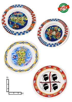 POSACENERE TONDO CERAMICA CM11 PERSONALIZZABILE