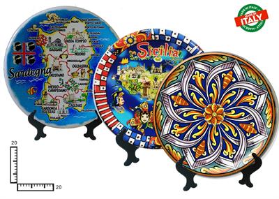 PIATTO CERAMICA CM20 PERSONALIZZABILE