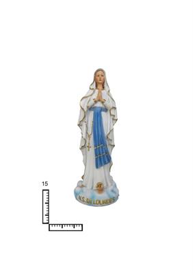 STATUA RESINA MADONNA DI LOURDES CM15