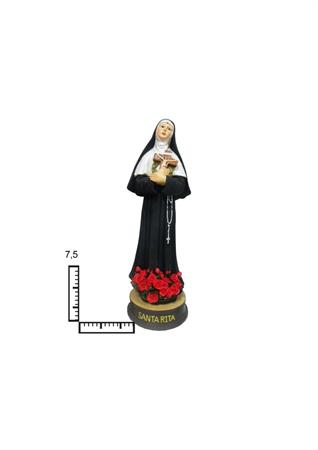 STATUA RESINA SANTA RITA CM7.5