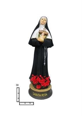 STATUA RESINA SANTA RITA CM30