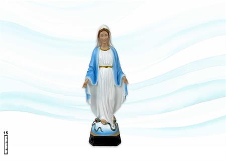 STATUA RESINA MADONNA MIRACOLOSA CM15