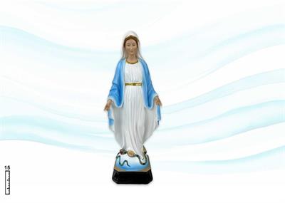 STATUA RESINA MADONNA MIRACOLOSA CM15