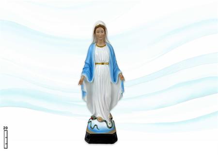 STATUA RESINA MADONNA MIRACOLOSA CM20