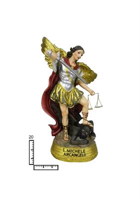 STATUA RESINA SAN MICHELE ARC. CM20