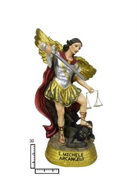 STATUA RESINA SAN MICHELE ARC. CM30