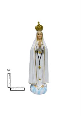 STATUA RESINA MADONNA DI FATIMA CM20